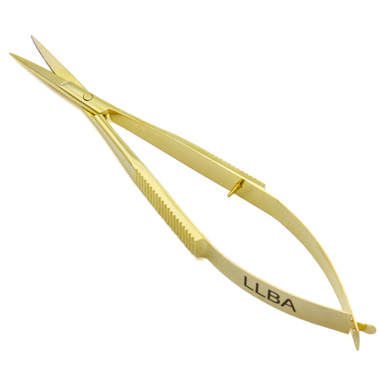 Gold Eyebrow Scissors – LLBA USA