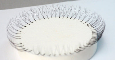 How to make your own eyelash extension fans
