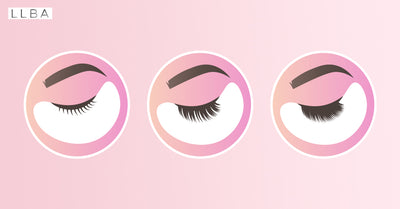 What are synthetic lashes made of?
