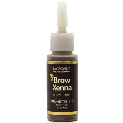 BrowXenna®, Brow henna Brown #101, Neutral Brown, 1 vial