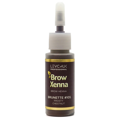 BrowXenna®, Brow henna Brown #105, Frosty Chesnut, 1 vial
