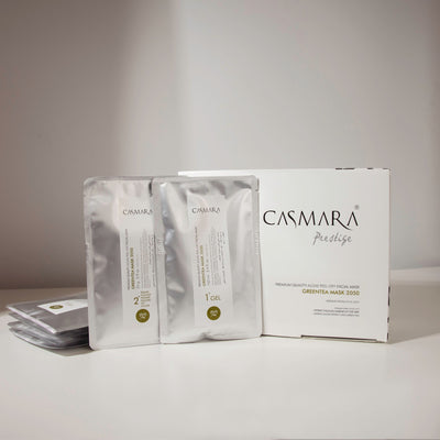 Casmara Green Tea Mask for Professional Spa Use and Sachet Retail (10 sessions)